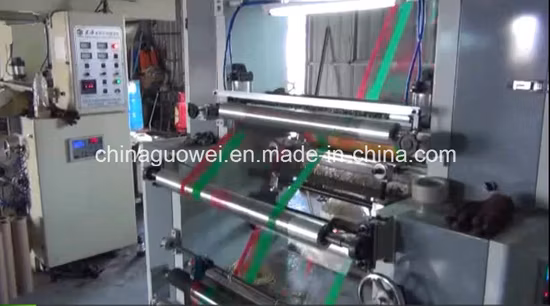 Máquina laminadora de película plástica seca de velocidad media (GF