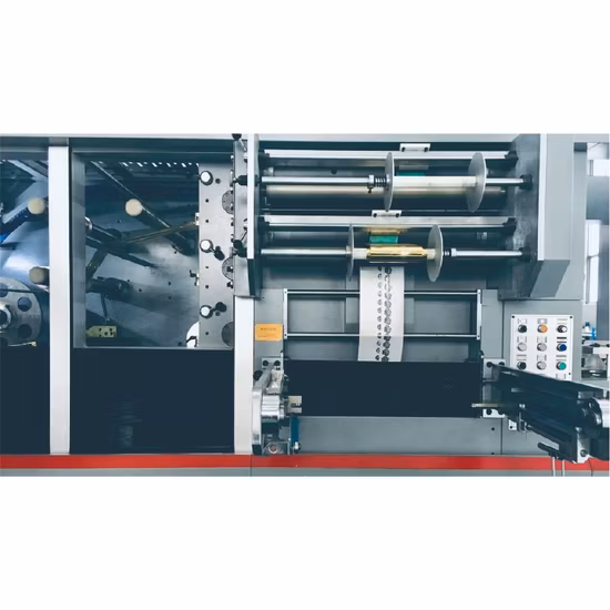 Máquina automática de estampado en caliente y troquelado para tamaño de papel